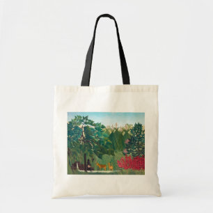 Henri Rousseau - The Waterfall Tote Bag
