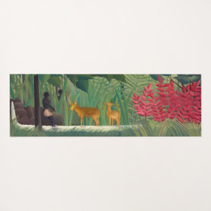 Henri Rousseau - The Waterfall Yoga Mat