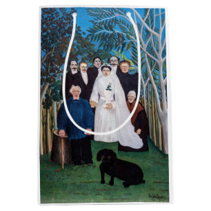 Henri Rousseau - The Wedding Party Medium Gift Bag