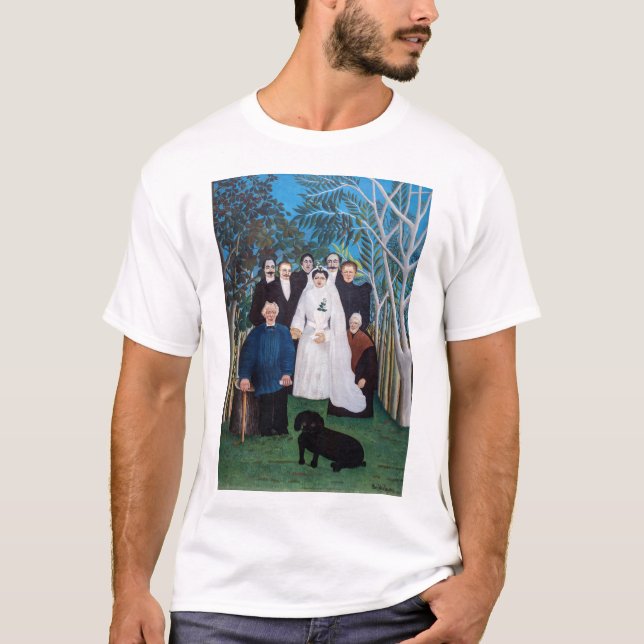 Henri Rousseau - The Wedding Party T-Shirt (Front)