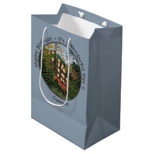 Henri Rousseau Tiger & Bull Party Items Collection Medium Gift Bag