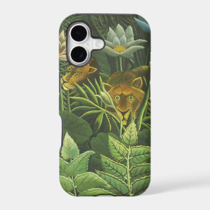 Henri Rousseau Tropical Jungle Lion Vintage Print