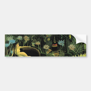 Henri Rousseau's The Dream (1910) Bumper Sticker
