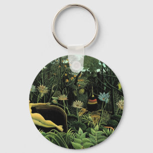 Henri Rousseau's The Dream (1910) Key Ring