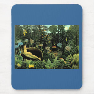 Henri Rousseau's The Dream (1910) Mouse Mat
