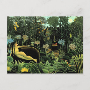 Henri Rousseau's The Dream (1910) Postcard