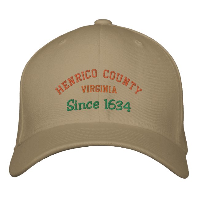 HENRICO COUNTY, VA EMBROIDERED HAT (Front)