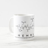 Henrieke peptide name mug (Front Left)