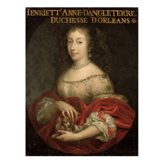 Henrietta Anne Duchess of Orleans Postcard