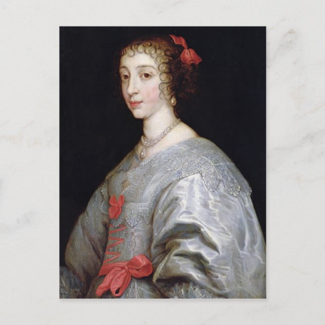Henrietta-Maria of France Postcard (Front)