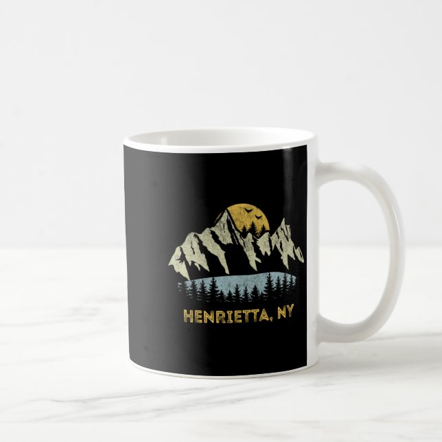 Henrietta New York Mountain Sunset Sunrise Ny  Coffee Mug (Right)