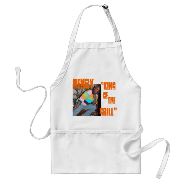 Henry2, "King, of, the, Grill", Henry Standard Apron (Front)