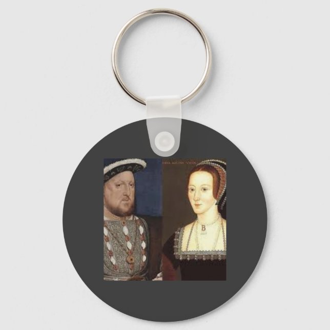 Henry 8th and Anne Boleyn Key Ring (Front)