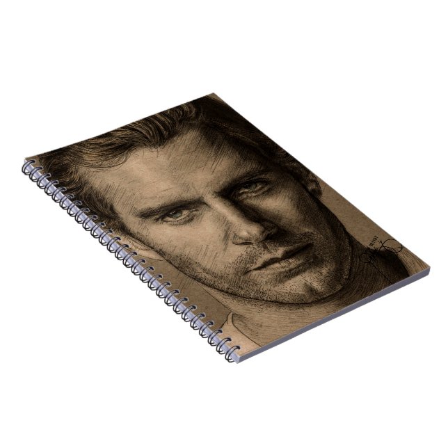 Henry Cavill Drawing Notebook (Right Side)