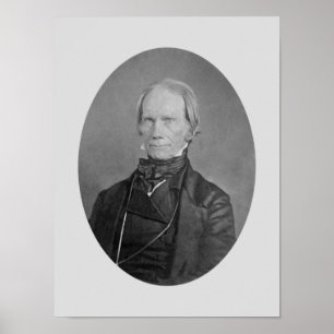 Henry Clay Photo Portrait Poster