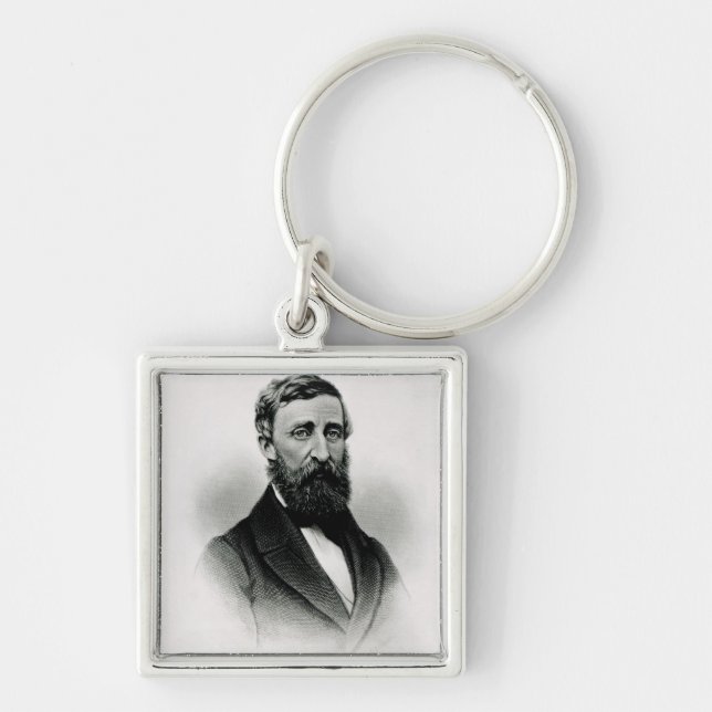 Henry David Thoreau Key Ring (Front)