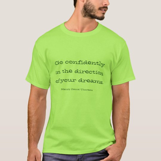 Henry David Thoreau quote T-Shirt