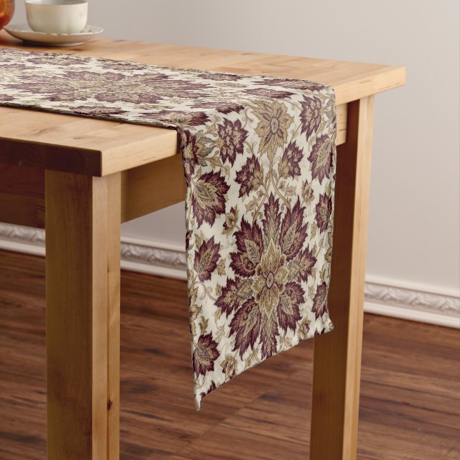 Henry Dearle Persian Floral Pattern Floral Design Short Table Runner (In Situ)