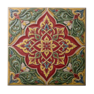 Henry Dearle Persian Floral Pattern Floral Design Tile