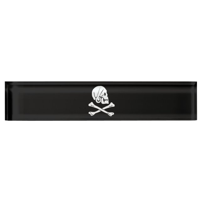 Henry Every Flag Pirate Flag Nameplate (Front)