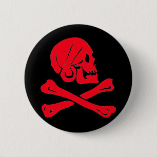 Henry Every-Red 6 Cm Round Badge