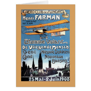Henry Farman Flies the Flying Man Promo Poster