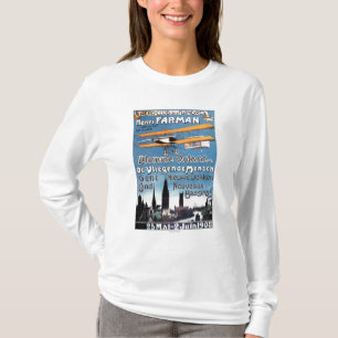 Henry Farman Flies the Flying Man Promo Poster T-Shirt