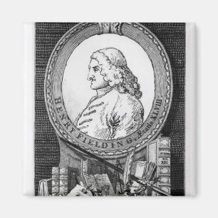 Henry Fielding at the Age of Forty Eight Magnet
