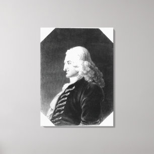 Henry Fielding  engraved by Samuel Freeman Canvas Print