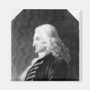 Henry Fielding  engraved by Samuel Freeman Magnet