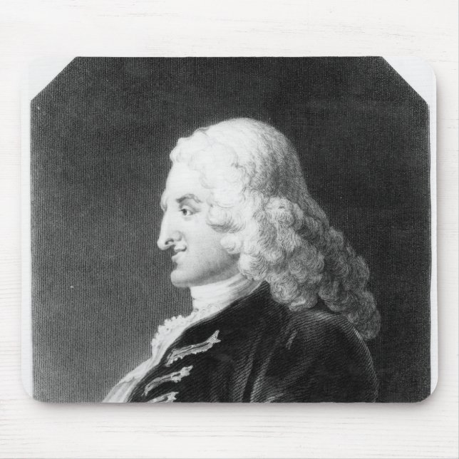 Henry Fielding  engraved by Samuel Freeman Mouse Mat (Front)