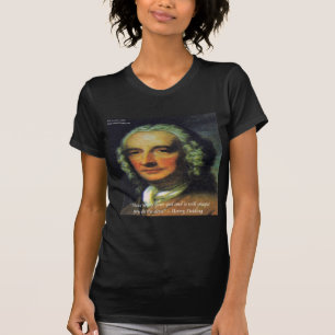 Henry Fielding "If Money's Your God" Quote T-Shirt