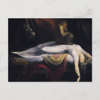 Henry Fuseli - The Nightmare Postcard