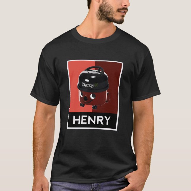 Henry Hoover Pop Art Design  T-Shirt (Front)