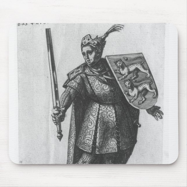 Henry I  King of England Mouse Mat (Front)