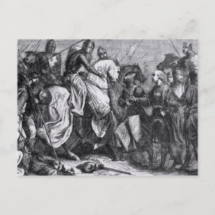 Henry III  at the Battle of Lewes, 14th May 1264 Postcard