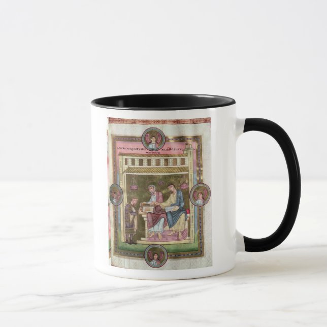 Henry III  with the Apostles Simon and Jude Mug (Right)