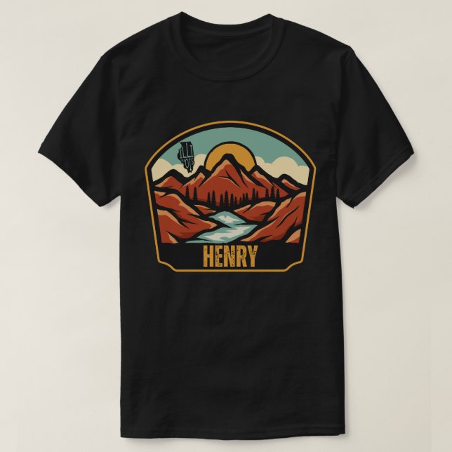Henry, Illinois T-Shirt (Design Front)