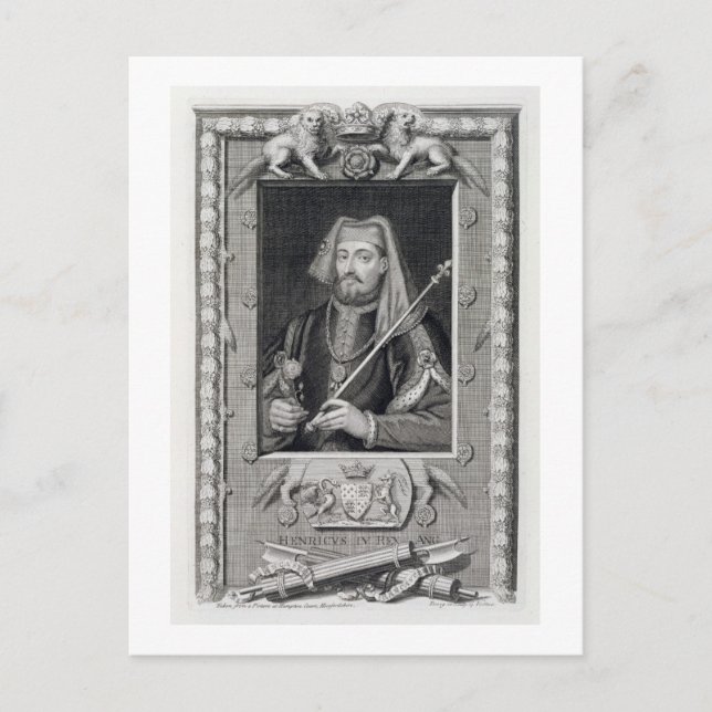 Henry IV (1367-1413) King of England from 1399, af Postcard (Front)