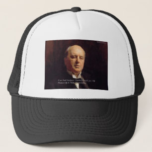 Henry James "Monkeys & Cats" Wisdom Quote Gifts Trucker Hat