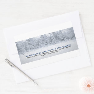 Henry Longfellow Inspirational Quote "Do it right" Rectangular Sticker