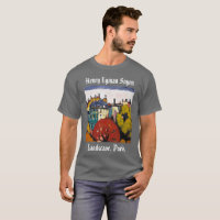 Henry Lyman Sayen Painting Landscape Paris T-Shirt