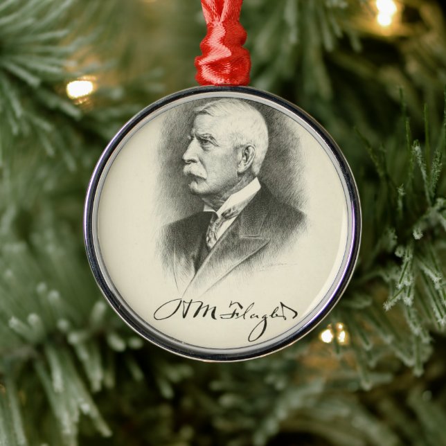 Henry M. Flagler Metal Tree Decoration (Tree)