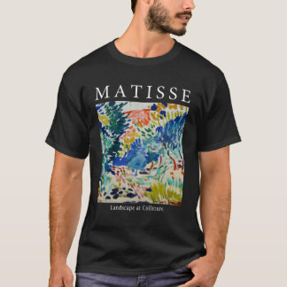 Henry Matisse Art Lover Landscape At Collioure T-Shirt