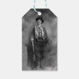 Henry McCarty, Billy the Outlaw Kid of Old West Gift Tags