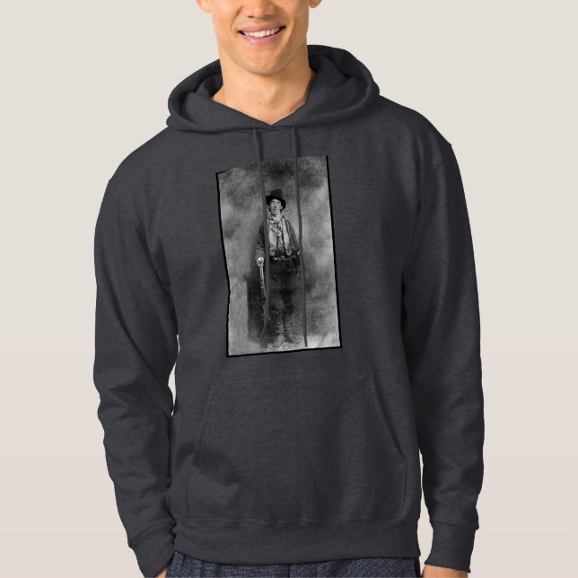 Henry McCarty, Billy the Outlaw Kid of Old West Hoodie (Front)