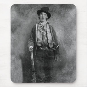 Henry McCarty, Billy the Outlaw Kid of Old West Mouse Mat