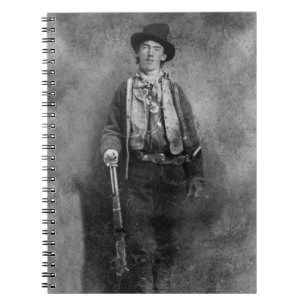 Henry McCarty, Billy the Outlaw Kid of Old West Notebook