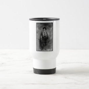 Henry McCarty, Billy the Outlaw Kid of Old West Travel Mug