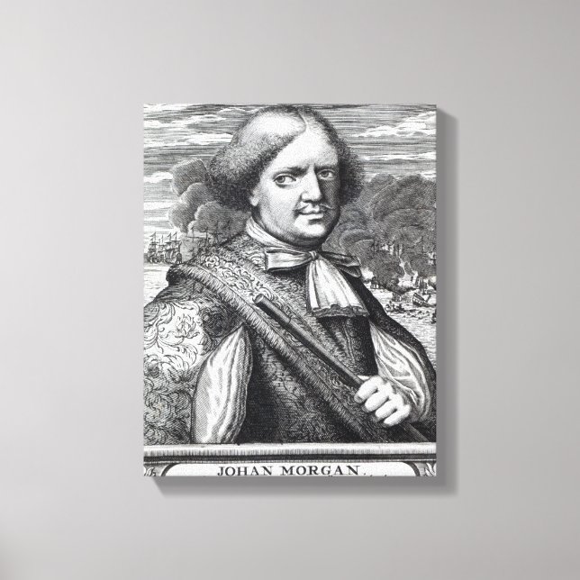 Henry Morgan, 1678 Canvas Print (Front)